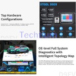 XTOOL D9EV  Car Diagnostic Tools All System 46+ Functions